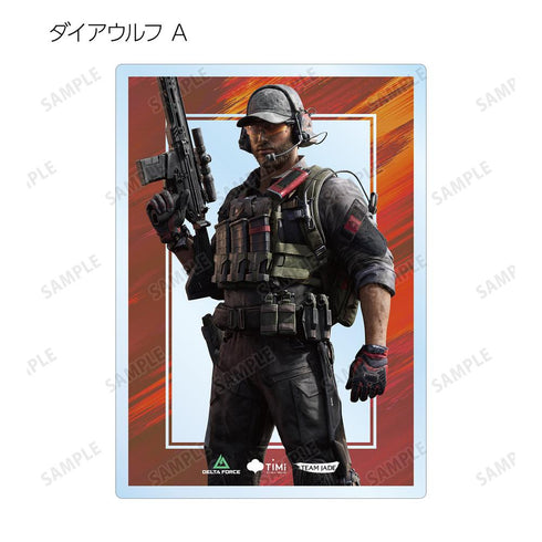 『Delta Force』トレーディングアクリルカード(単位/BOX)